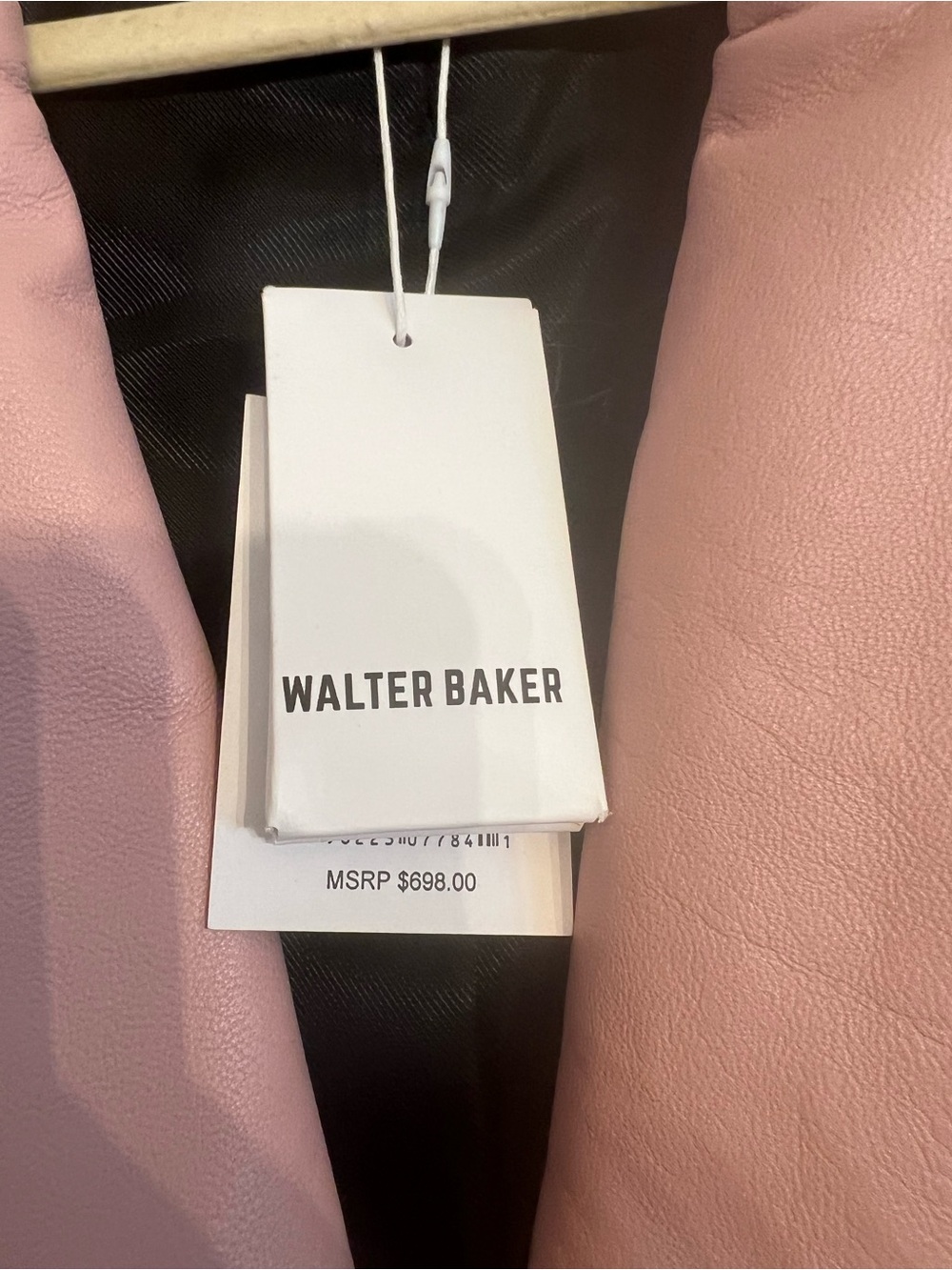 NWT WALTER BAKER MIA LEATHER BLAZER🌸 - Picture 6 of 9